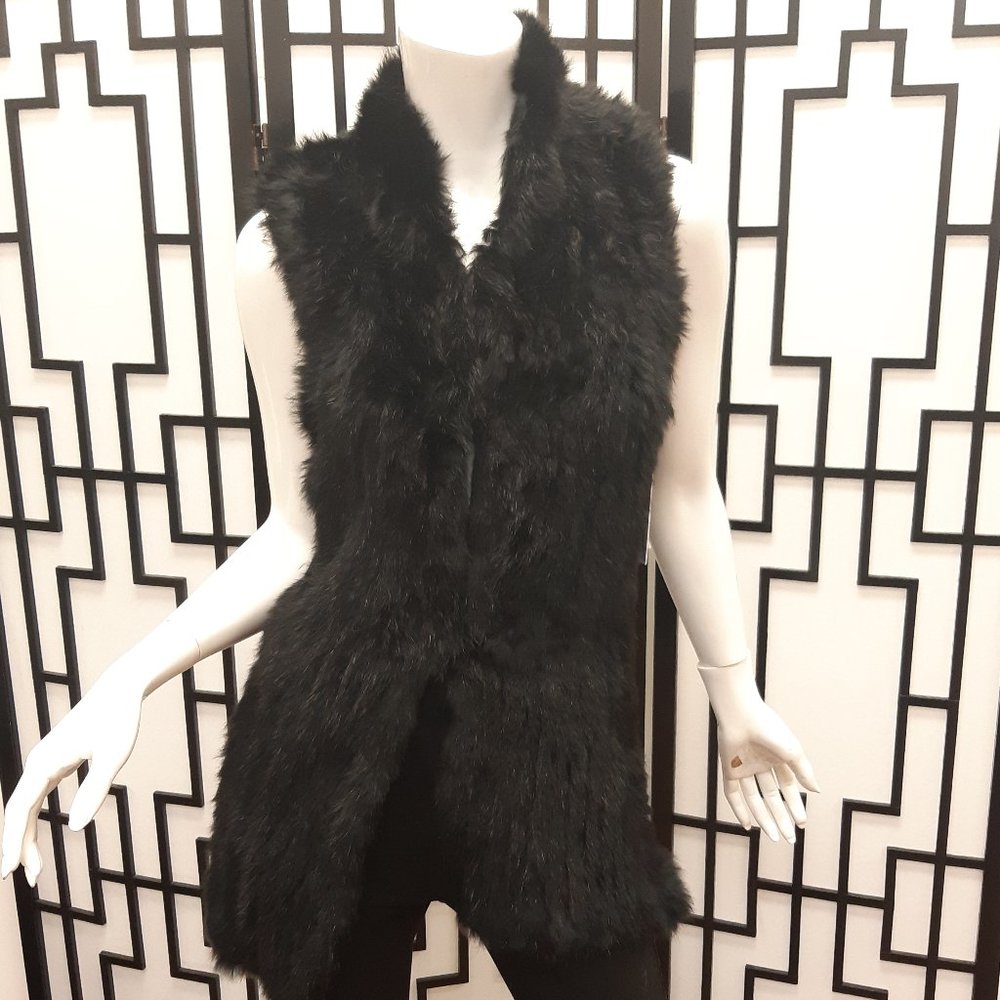 Love Token Real Rabbit Fur Vest 😻
